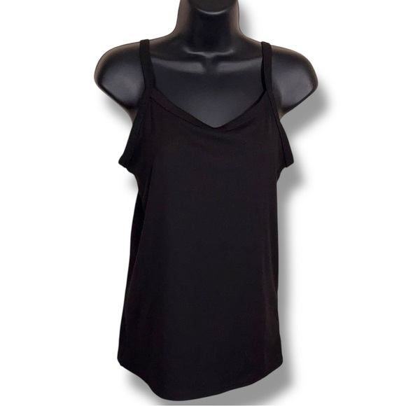 Juniors Large Black Tank Top No Boundaries Classic Sleeveless Stretch Top - Picture 1 of 13
